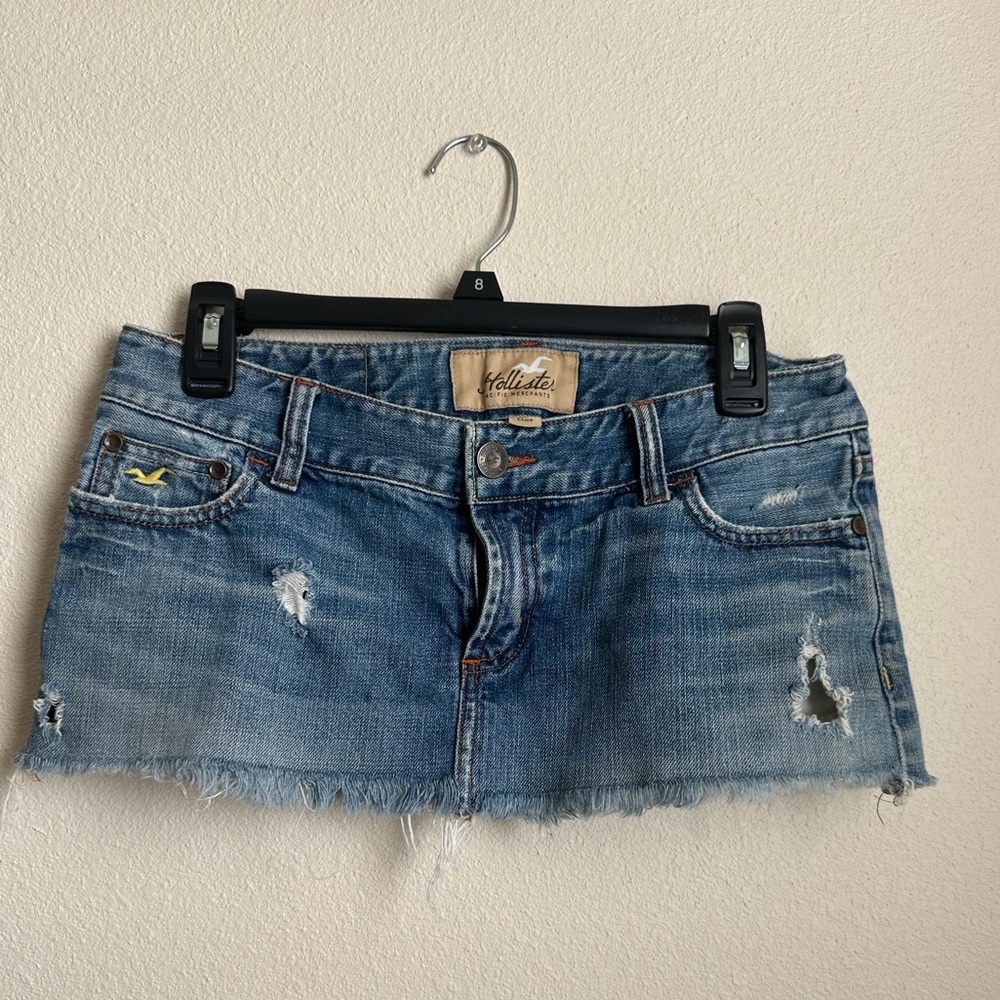 Y2K Vintage HOLLISTER mini Skirt Sz 5